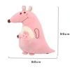 Customized cute cartoon animal kangaroo throw pillow figurines, Kanglewu cute plush toys, doll orders and orders Specification image